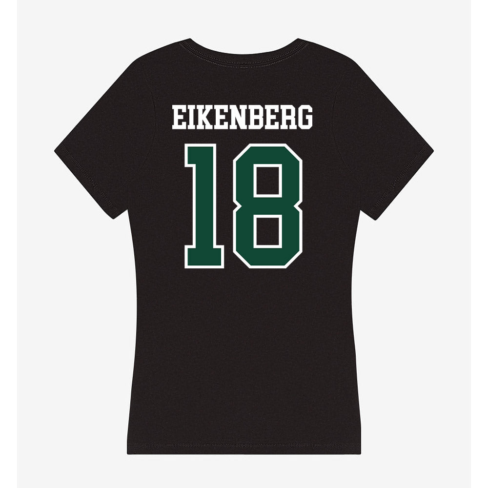 Portland State - NCAA Women's Volleyball : Alivia Eikenberg - Women's V-Neck T-Shirt-1