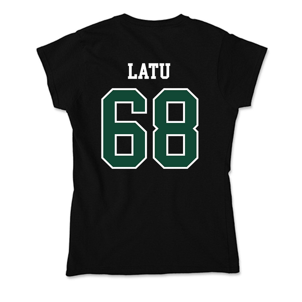 Portland State - NCAA Football : Semisi Latu - Soft Style Women’s T-Shirt-1