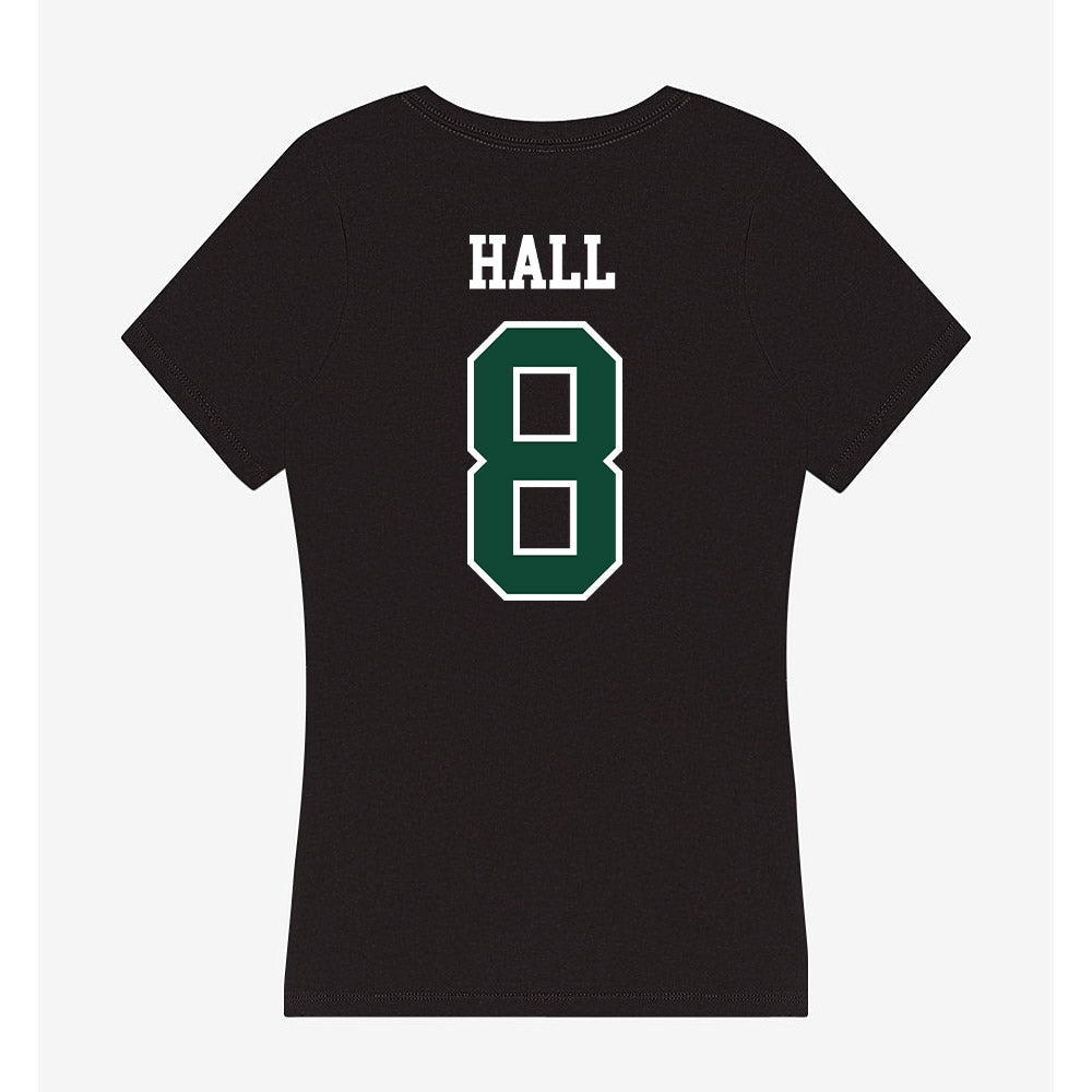 Portland State - NCAA Women's Volleyball : Maryn Hall - Women's V-Neck T-Shirt-1