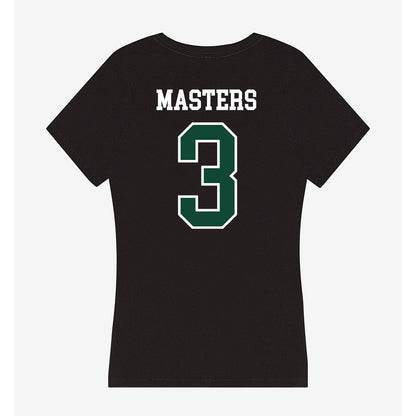 Portland State - NCAA Softball : Claire Masters - Women's V-Neck T-Shirt-1