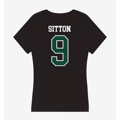 Portland State - NCAA Women's Soccer : Amelia Sitton - Women's V-Neck T-Shirt-1
