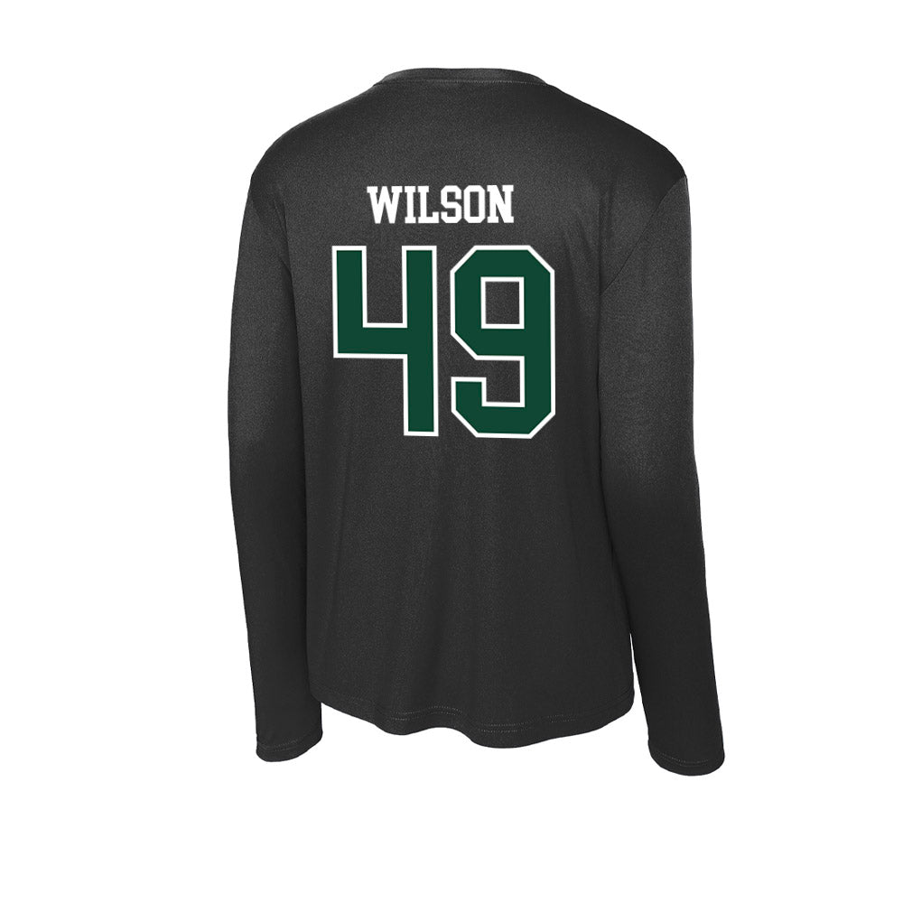 Portland State - NCAA Football : Cole Wilson - Activewear Long Sleeve T-Shirt-1