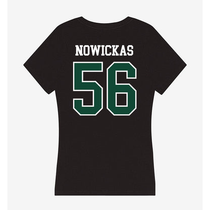 Portland State - NCAA Football : Jaylun Nowickas - Women's V-Neck T-Shirt-1