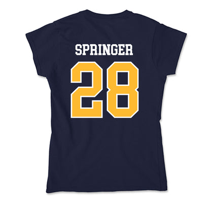 UW Eau Claire - NCAA Softball : Siri Springer - Soft Style Women’s T-Shirt-1