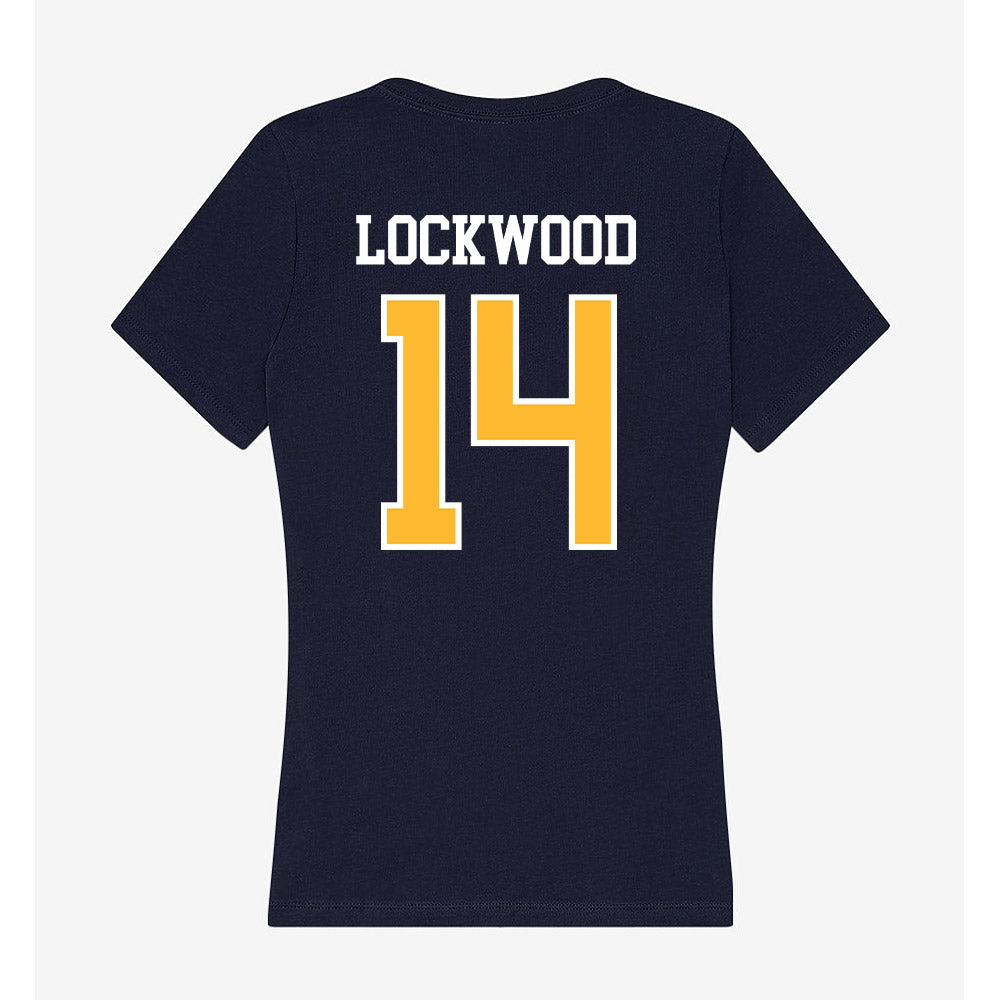 UW Eau Claire - NCAA Women's Lacrosse : Olivia Lockwood - Women's V-Neck T-Shirt-1