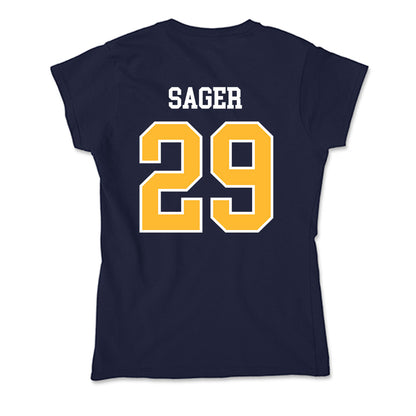 UW Eau Claire - NCAA Football : DeShaun Sager - Soft Style Women’s T-Shirt-1