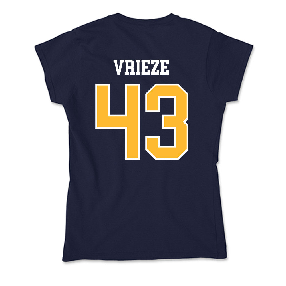 UW Eau Claire - NCAA Football : Logan Vrieze - Soft Style Women’s T-Shirt-1