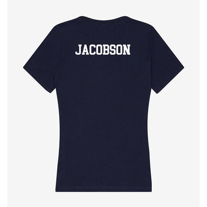 UW Eau Claire - NCAA Women's Track & Field : Mayzee Jacobson - Women's V-Neck T-Shirt-1