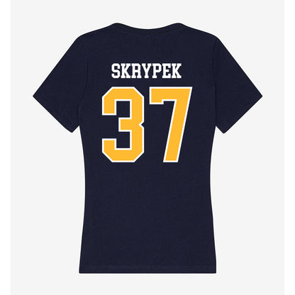 UW Eau Claire - NCAA Baseball : Aaron Skrypek - Women's V-Neck T-Shirt-1