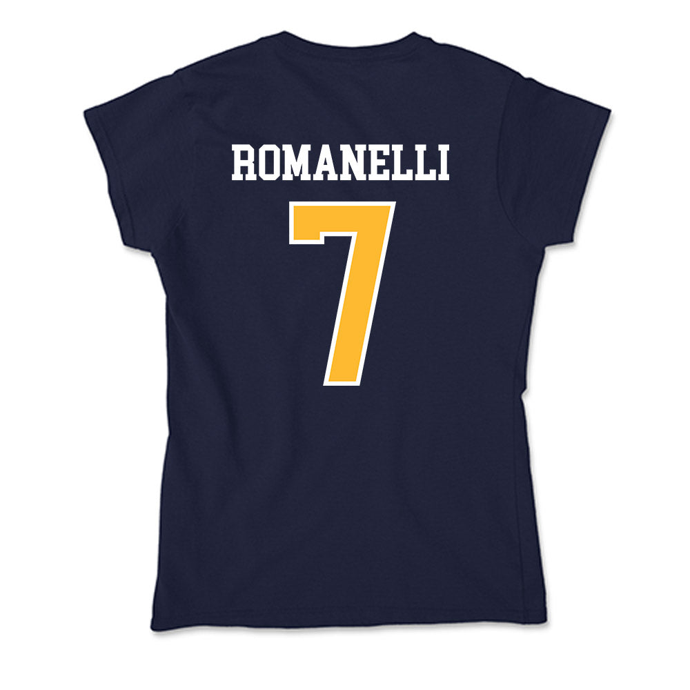 UW Eau Claire - NCAA Women's Lacrosse : Alexie Romanelli - Soft Style Women’s T-Shirt-1