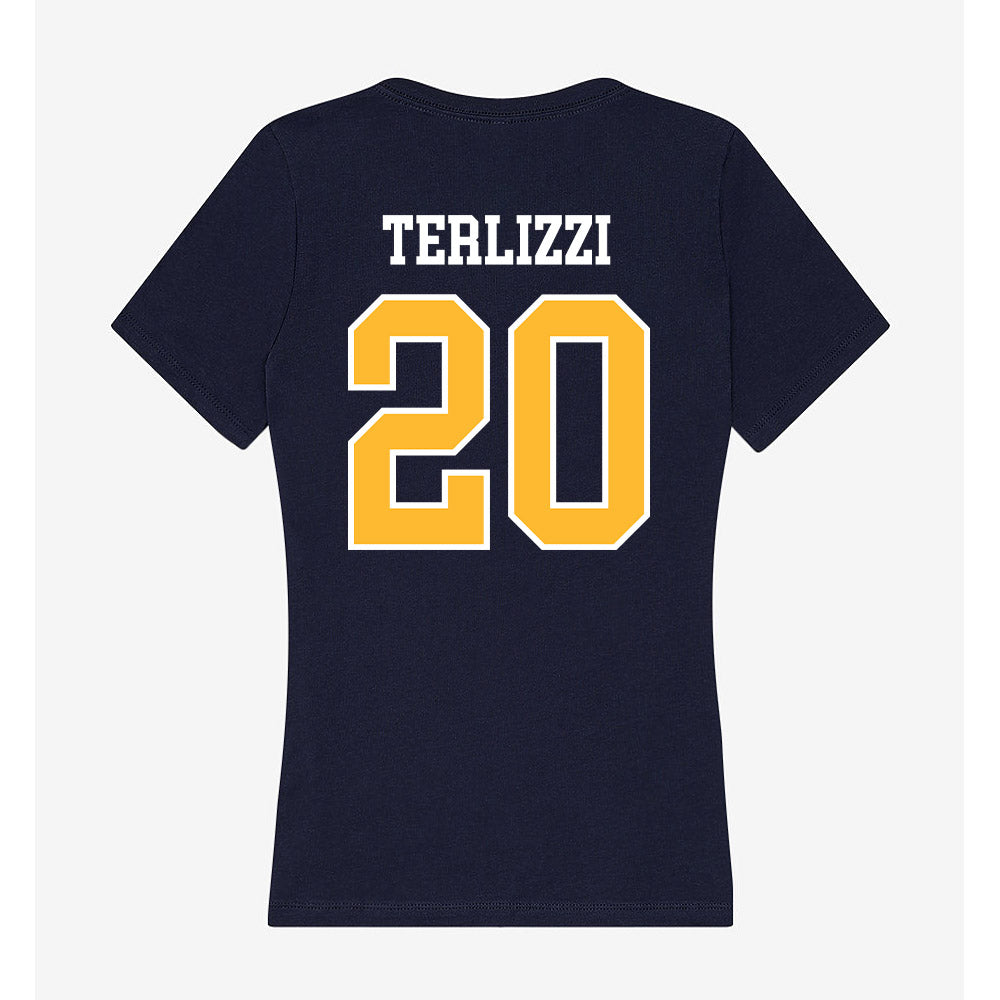 UW Eau Claire - NCAA Football : LJ Terlizzi - Women's V-Neck T-Shirt-1