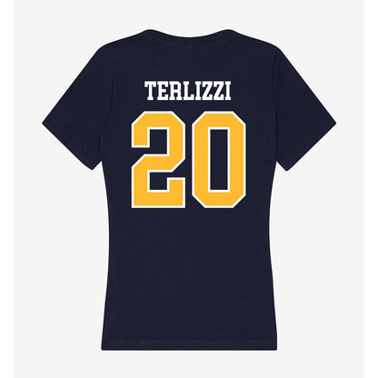 UW Eau Claire - NCAA Football : LJ Terlizzi - Women's V-Neck T-Shirt-1