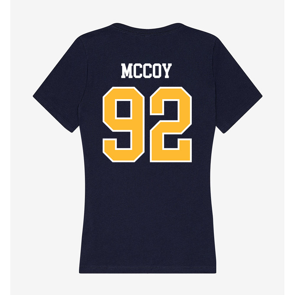 UW Eau Claire - NCAA Football : David McCoy - Women's V-Neck T-Shirt-1