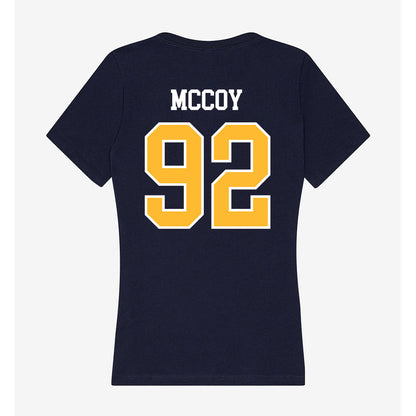 UW Eau Claire - NCAA Football : David McCoy - Women's V-Neck T-Shirt-1