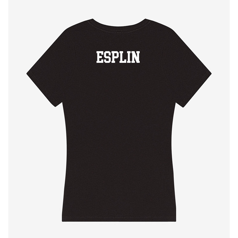 Southern Utah - NCAA Women's Track & Field : Quincy Esplin - Women's V-Neck T-Shirt-1
