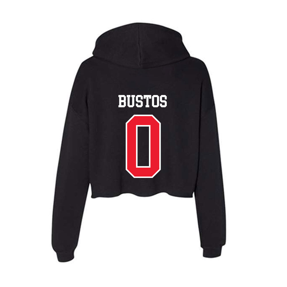Southern Utah - NCAA Women's Soccer : Kaitlin Bustos - Women's Crop Fleece Hooded Sweatshirt-1