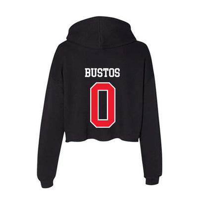 Southern Utah - NCAA Women's Soccer : Kaitlin Bustos - Women's Crop Fleece Hooded Sweatshirt-1