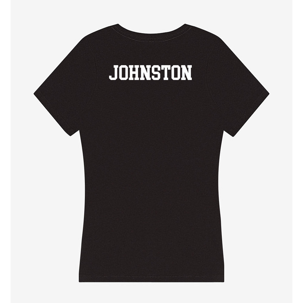 Southern Utah - NCAA Women's Track & Field : Mattie Johnston - Women's V-Neck T-Shirt-1