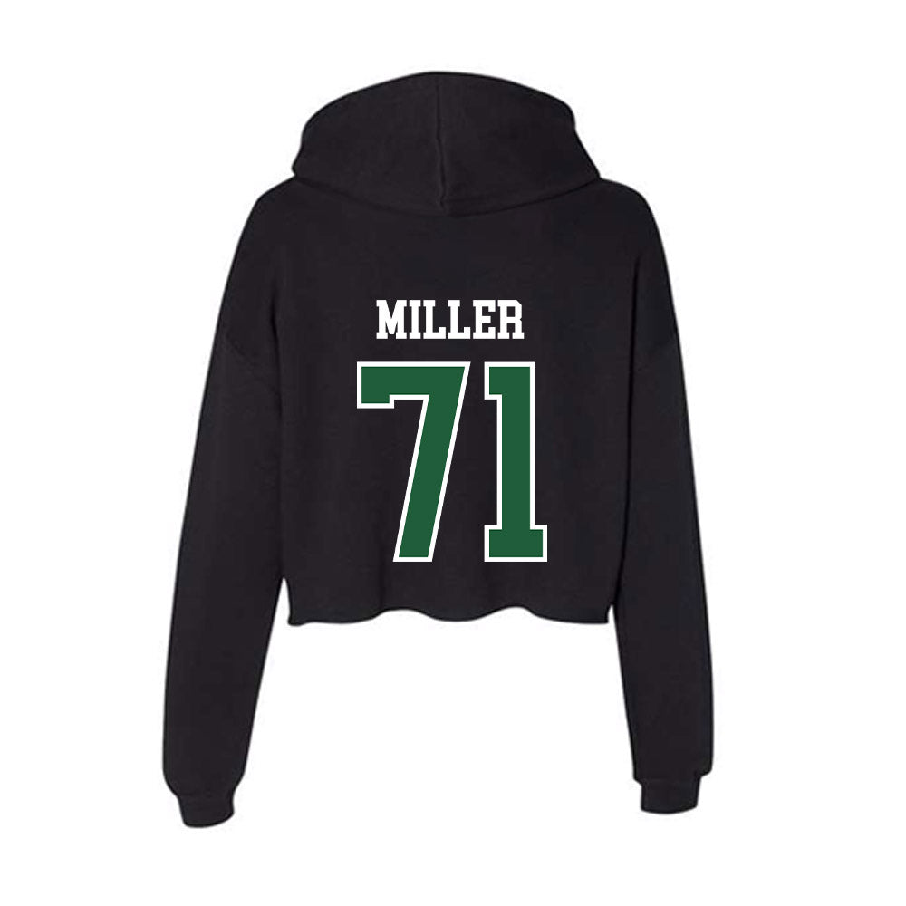 Utah Valley - NCAA Softball : Ella Miller - Women's Crop Fleece Hoodie-1