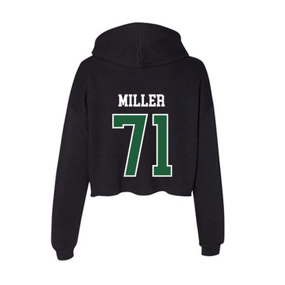 Utah Valley - NCAA Softball : Ella Miller - Women's Crop Fleece Hoodie-1