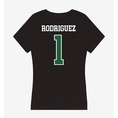 Utah Valley - NCAA Softball : Amber Rodriguez - Women's V-Neck T-Shirt-1