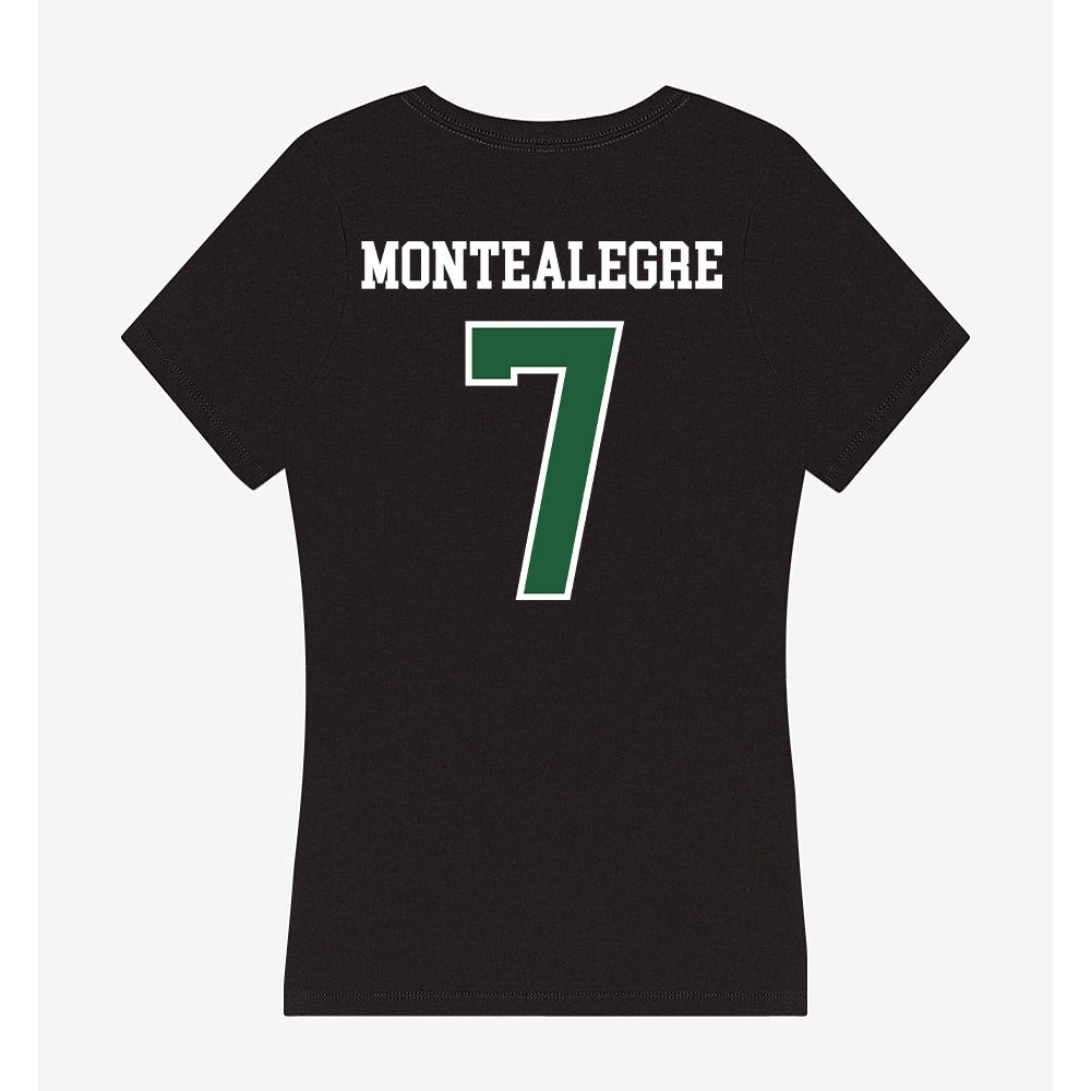 Utah Valley - NCAA Men's Soccer : Jose Luis Martin Montealegre - Women's V-Neck T-Shirt-1