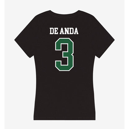 Utah Valley - NCAA Baseball : Jimmy De Anda - Women's V-Neck T-Shirt-1
