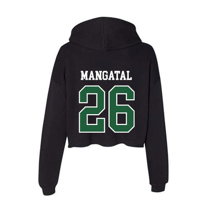 Utah Valley - NCAA Men's Soccer : Jordan Mangatal - Women's Crop Fleece Hoodie-1