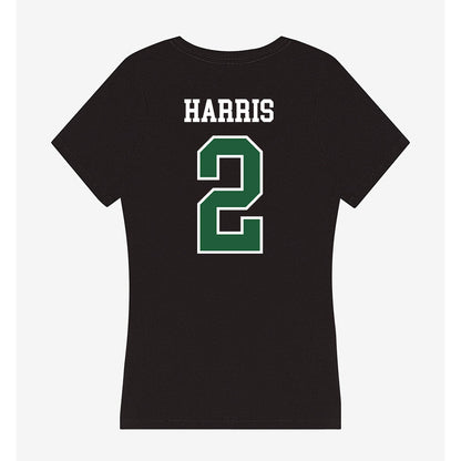 Utah Valley - NCAA Men's Soccer : Mykah Harris - Women's V-Neck T-Shirt-1