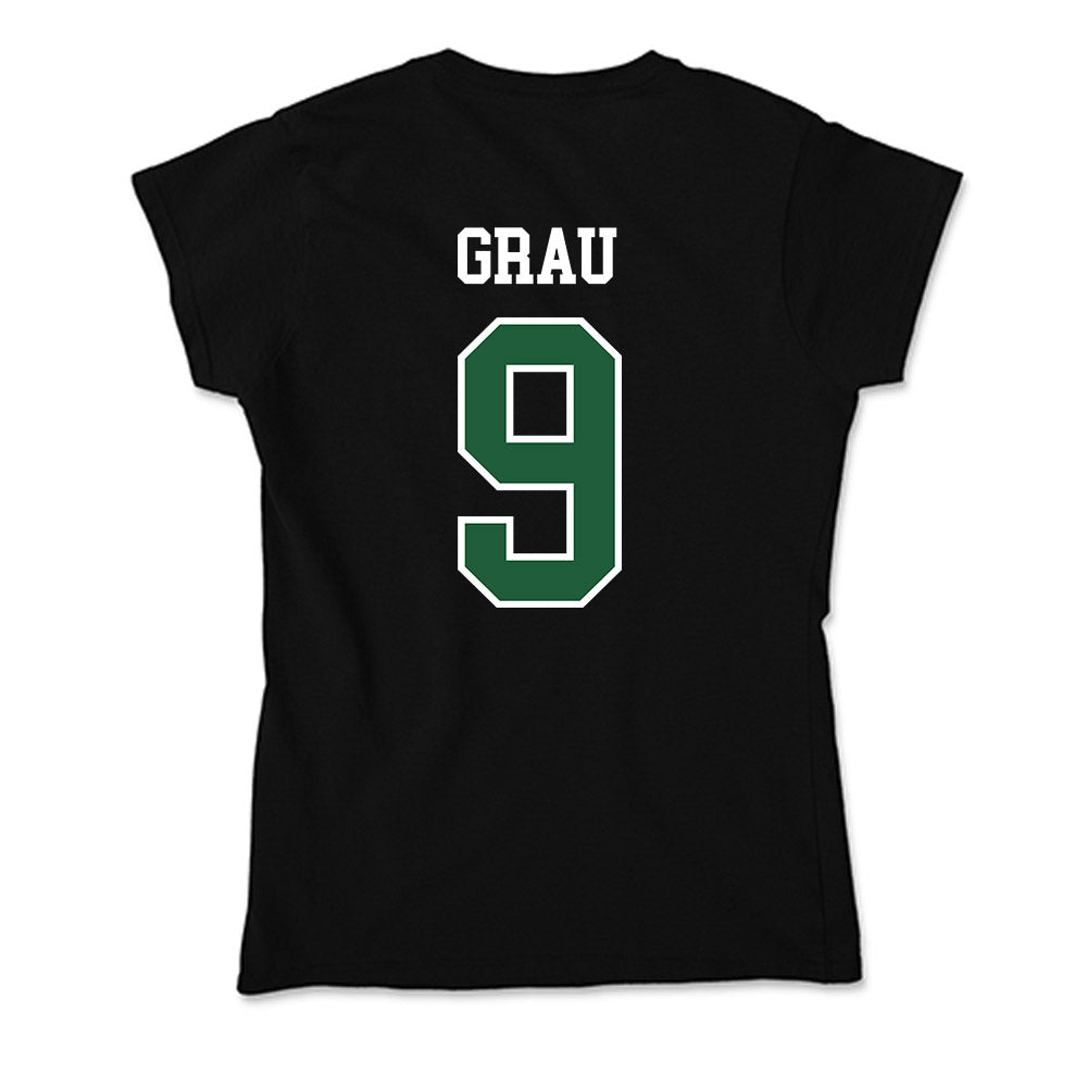Utah Valley - NCAA Men's Soccer : nil Grau - Soft Style Women’s T-Shirt-1