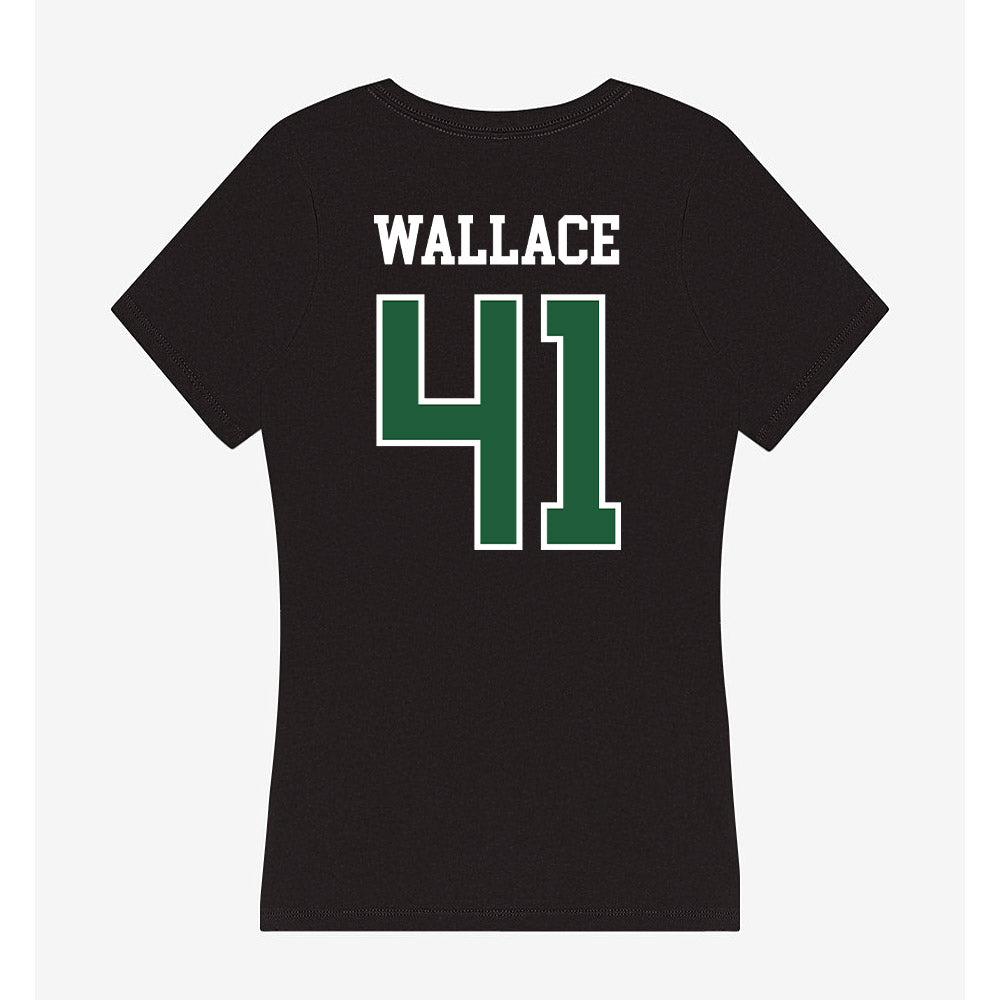 Utah Valley - NCAA Baseball : Chance Wallace - Women's V-Neck T-Shirt-1