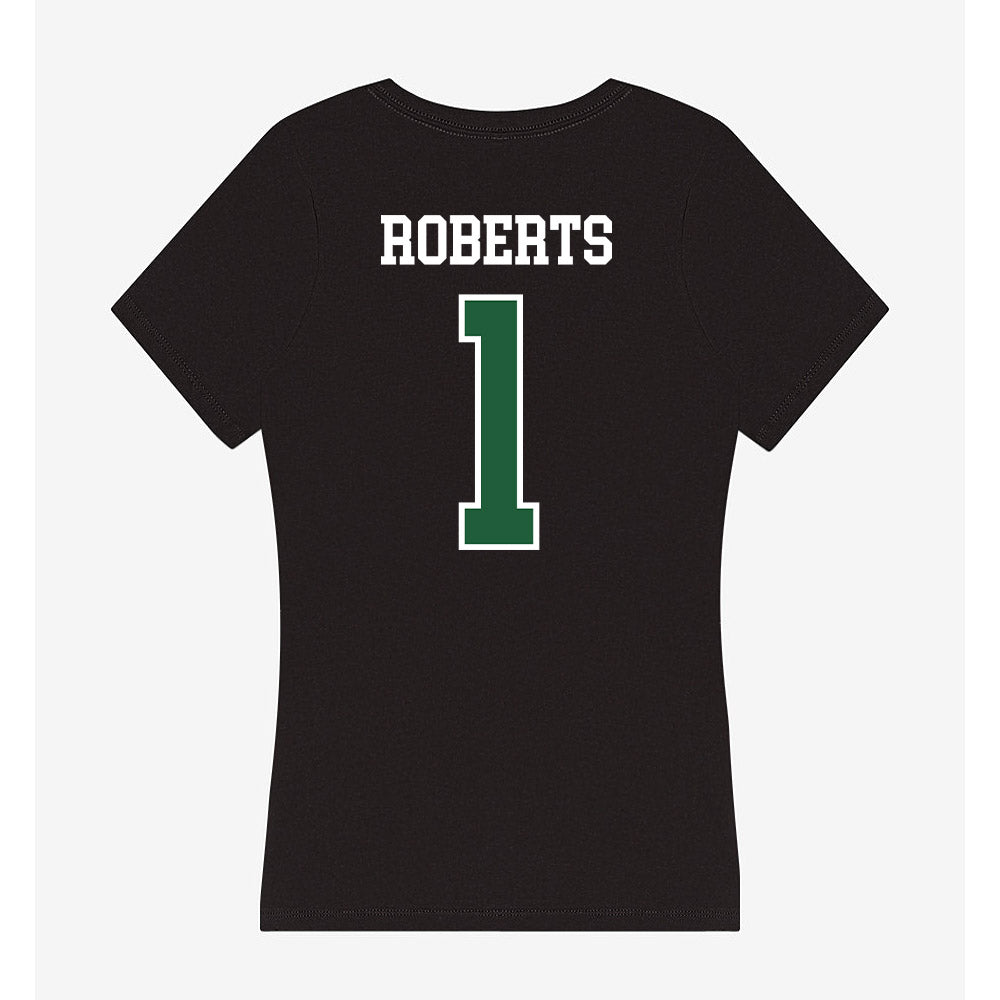 Utah Valley - NCAA Women's Soccer : Mia Roberts - Women's V-Neck T-Shirt-1