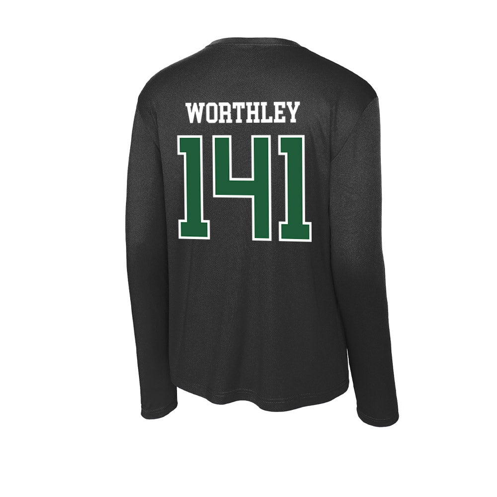 Utah Valley - NCAA Wrestling : Jason Worthley - Activewear Long Sleeve T-Shirt-1