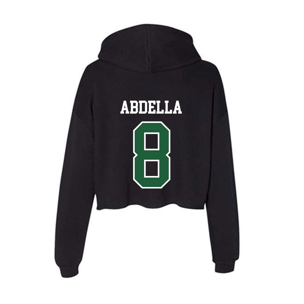 Utah Valley - NCAA Men's Soccer : Mason Abdella - Women's Crop Fleece Hoodie-1