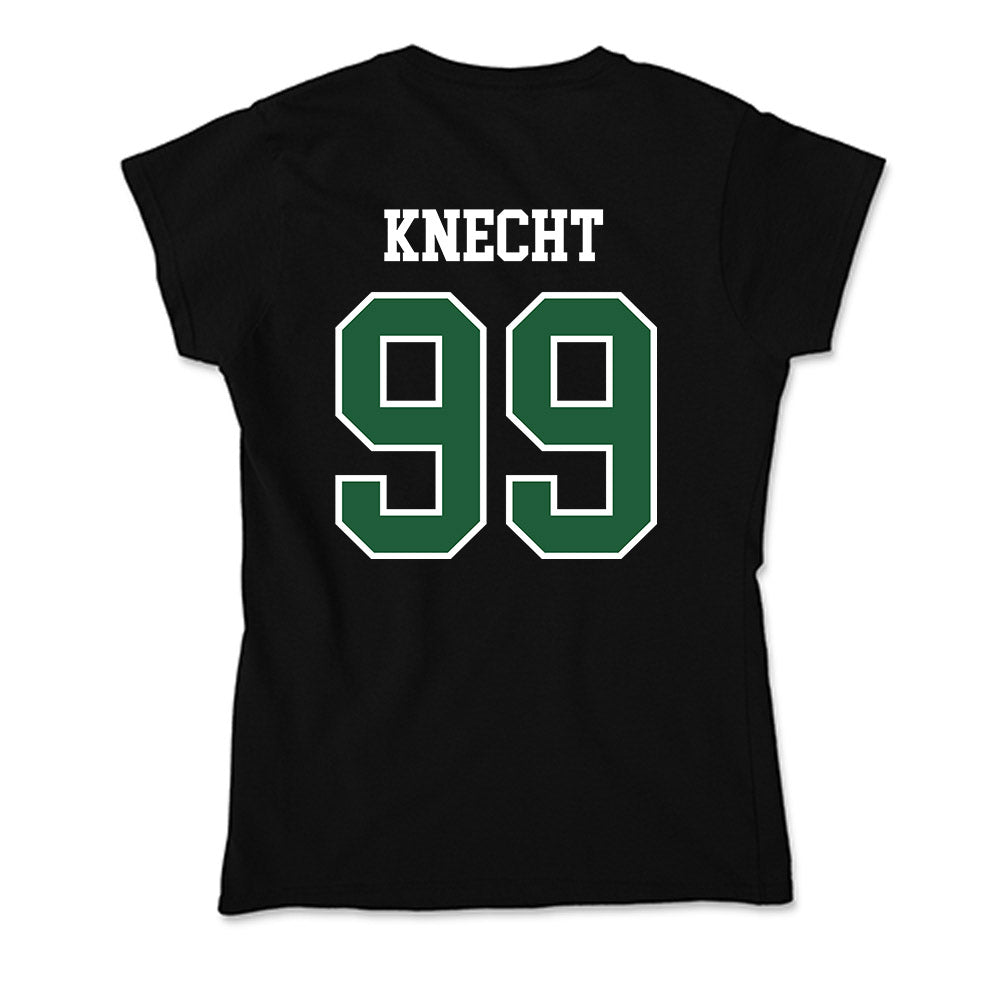 Utah Valley - NCAA Men's Soccer : Owen Knecht - Soft Style Women’s T-Shirt-1