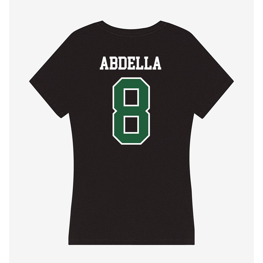 Utah Valley - NCAA Men's Soccer : Mason Abdella - Women's V-Neck T-Shirt-1