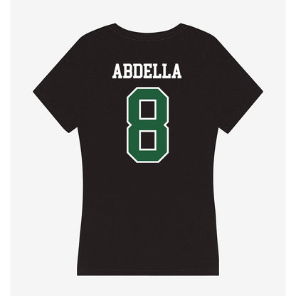 Utah Valley - NCAA Men's Soccer : Mason Abdella - Women's V-Neck T-Shirt-1