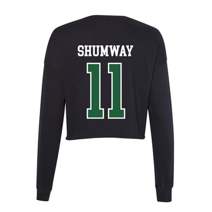 Utah Valley - NCAA Softball : Paige Shumway - Women's Cropped Crew Fleece-1