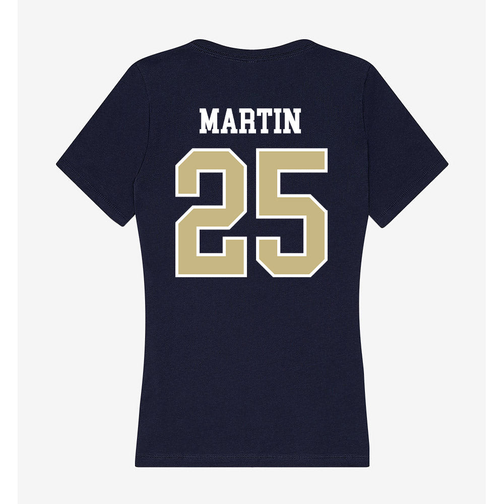 Oral Roberts - NCAA Baseball : Trent Martin - Women's V-Neck T-Shirt-1