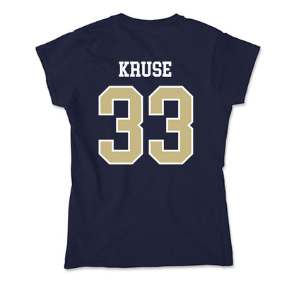 Oral Roberts - NCAA Men's Basketball : Seth Kruse - Soft Style Women’s T-Shirt-1