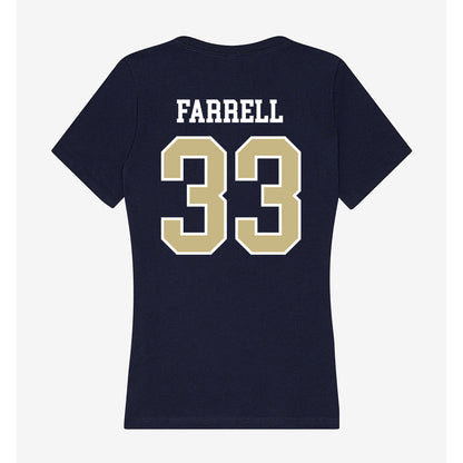 Oral Roberts - NCAA Baseball : Jackson Farrell - Women's V-Neck T-Shirt-1