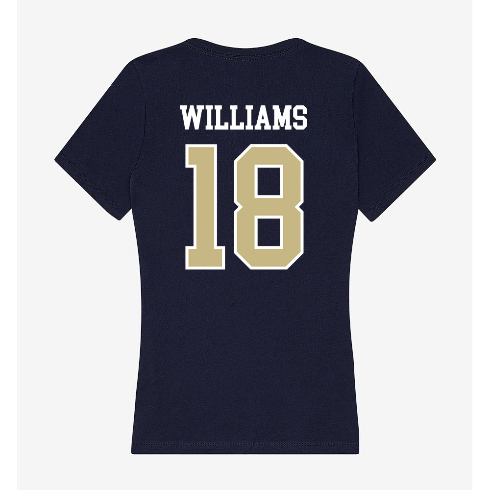 Oral Roberts - NCAA Baseball : Luke Williams - Women's V-Neck T-Shirt-1