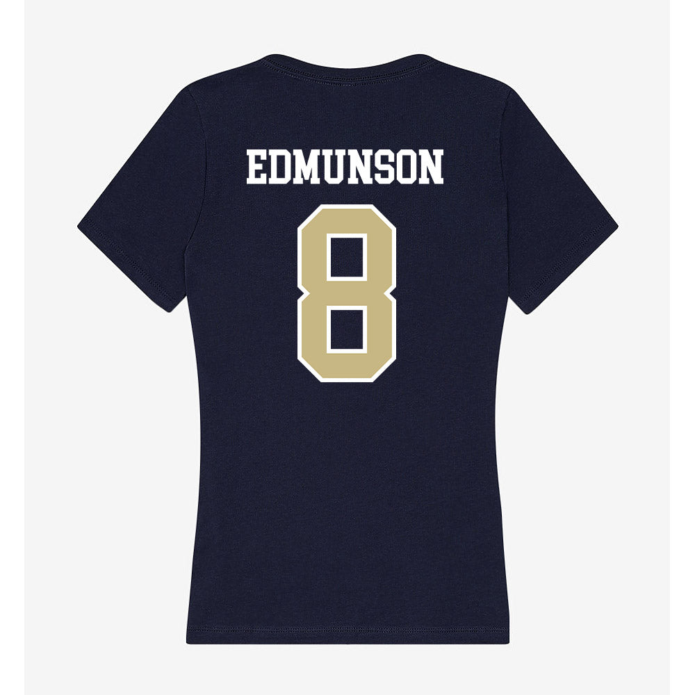 Oral Roberts - NCAA Baseball : Will Edmunson - Women's V-Neck T-Shirt-1