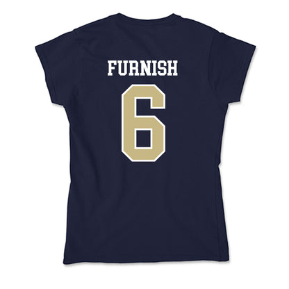 Oral Roberts - NCAA Men's Basketball : Cal Furnish - Soft Style Women’s T-Shirt-1