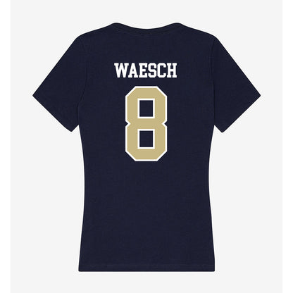 Oral Roberts - NCAA Men's Soccer : Hagen Waesch - Women's V-Neck T-Shirt-1