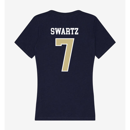 Oral Roberts - NCAA Women's Volleyball : Mallorie Swartz - Women's V-Neck T-Shirt-1