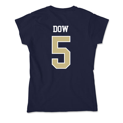Oral Roberts - NCAA Men's Basketball : Connor Dow - Soft Style Women’s T-Shirt-1