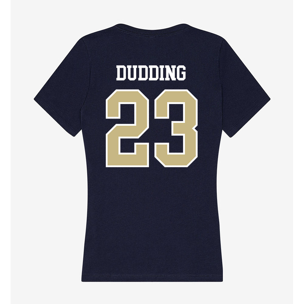 Oral Roberts - NCAA Baseball : Kole Dudding - Women's V-Neck T-Shirt-1
