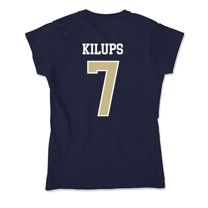 Oral Roberts - NCAA Men's Basketball : Martins Kilups - Soft Style Women’s T-Shirt-1