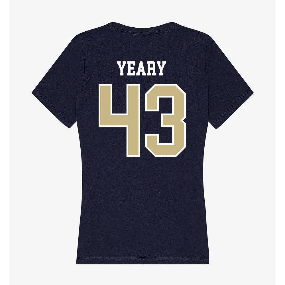 Oral Roberts - NCAA Baseball : Will Yeary - Women's V-Neck T-Shirt-1
